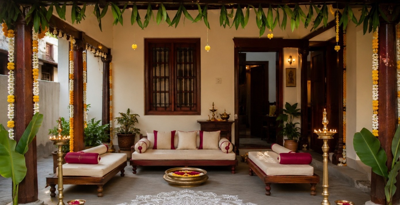 Book Traditional Home Decoration in Chennai