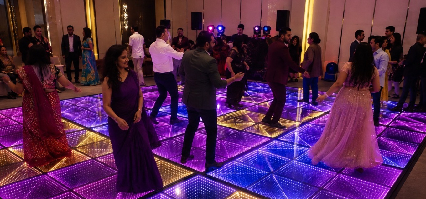 Rent LED Dance Floors in Chenna