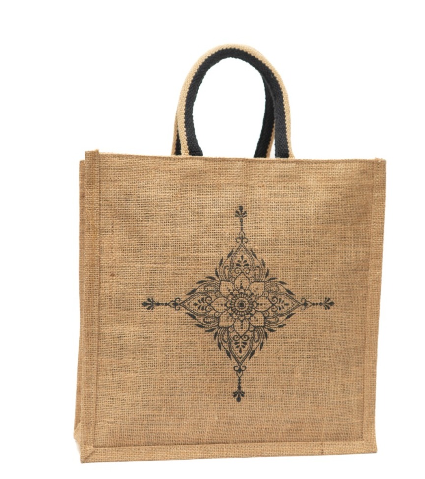 1,000 Large Custom-Printed Jute Bags