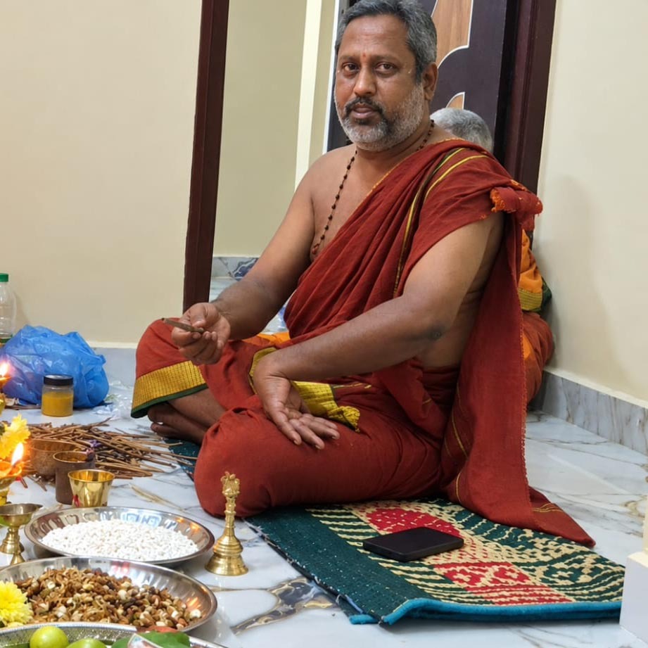 Seemandham Ceremony – Priest Narayana