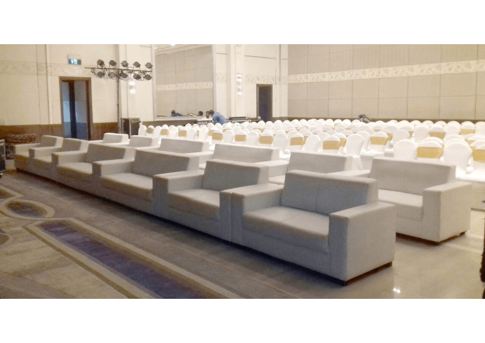 Basic white Sofas - 12 Nos