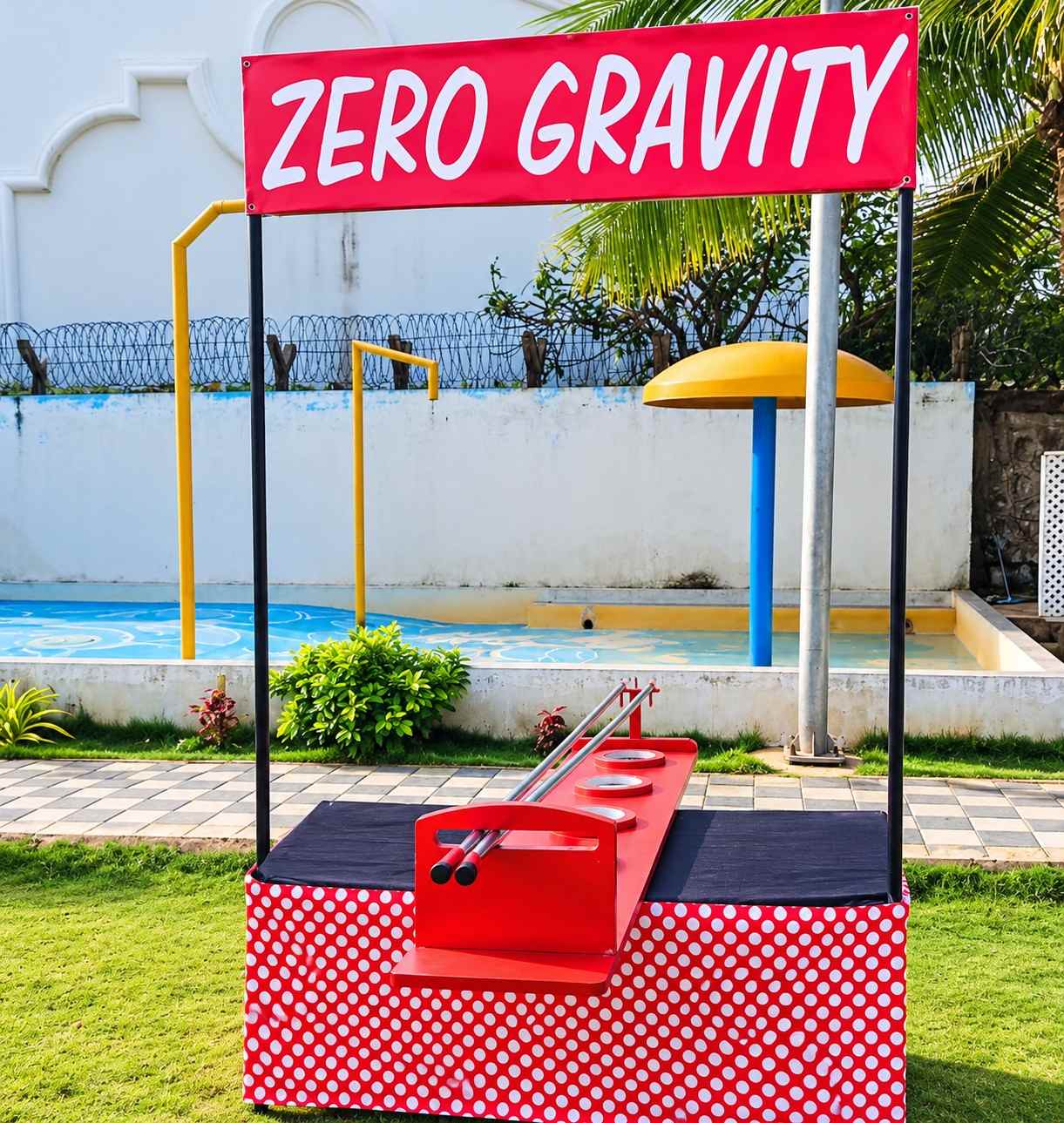 Zero Gravity Game Setup - Play Monk