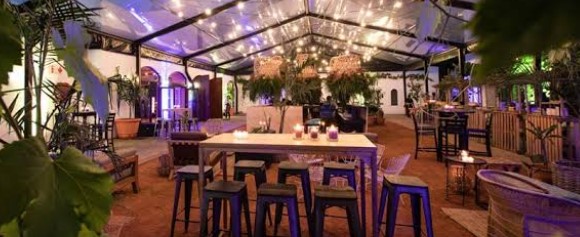 Couple reviewing venue options and budgets for their wedding celebration