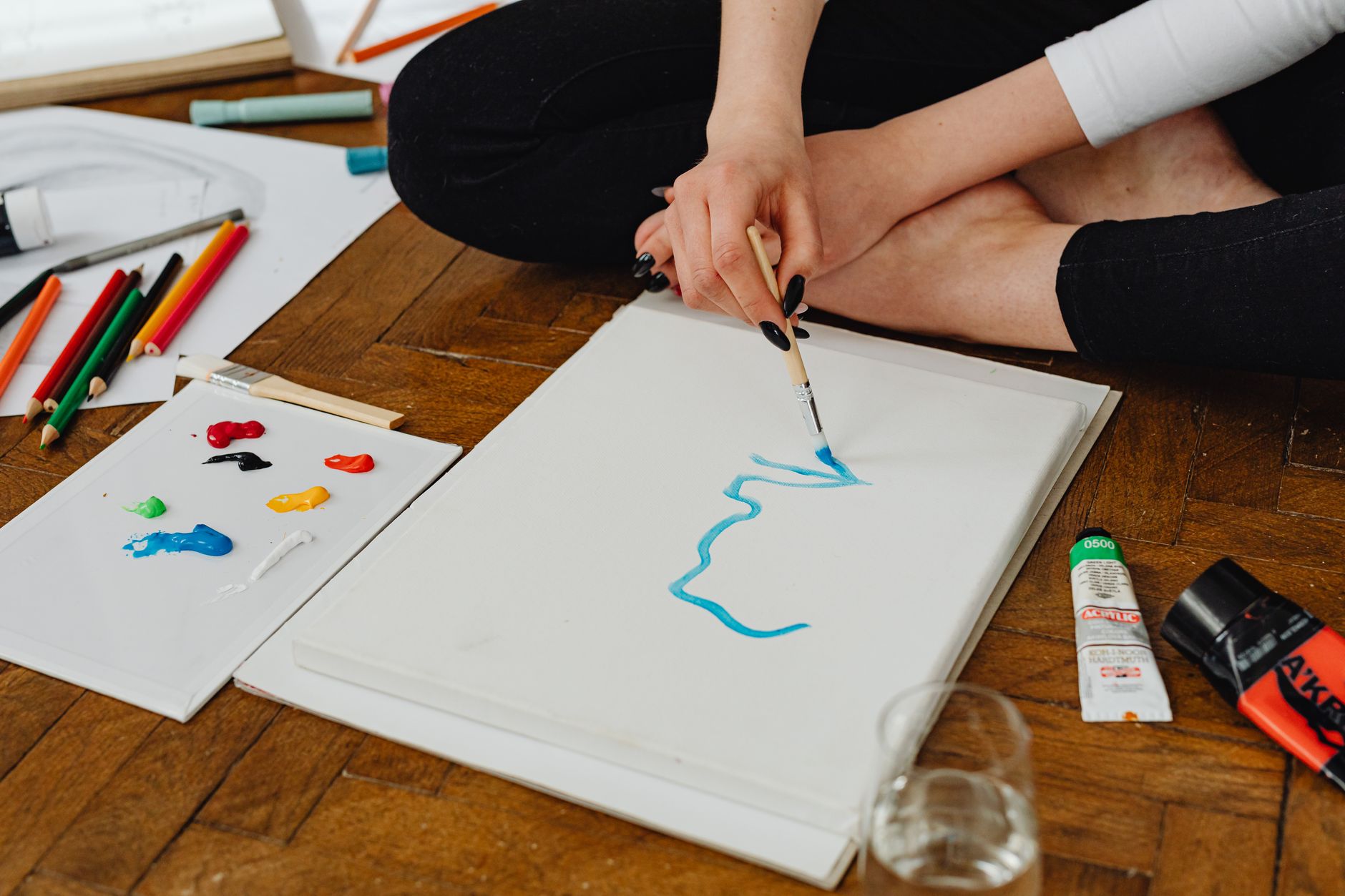 Acrylic Painting Artist