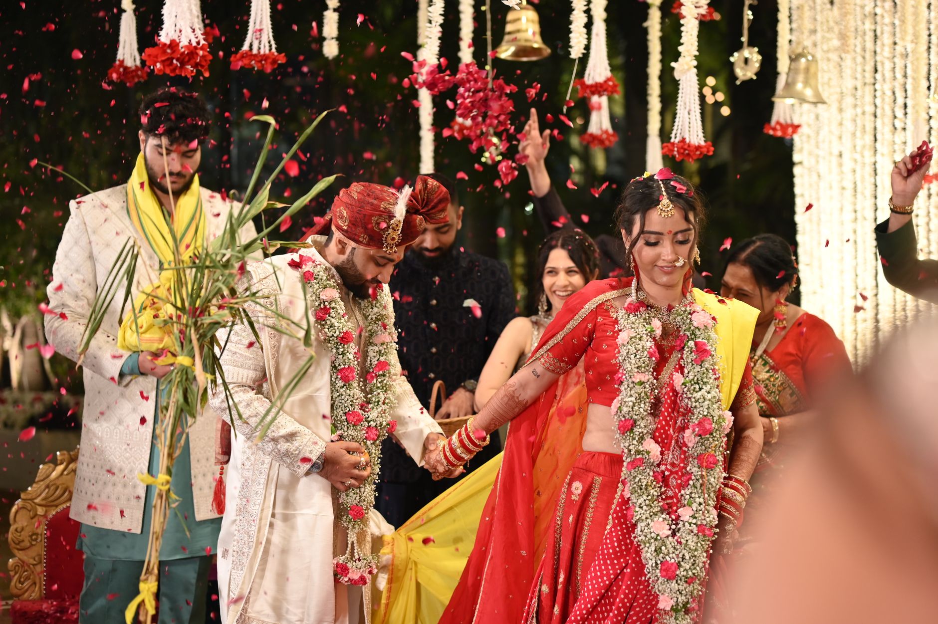 Magical Petal Showers for Your Big Day