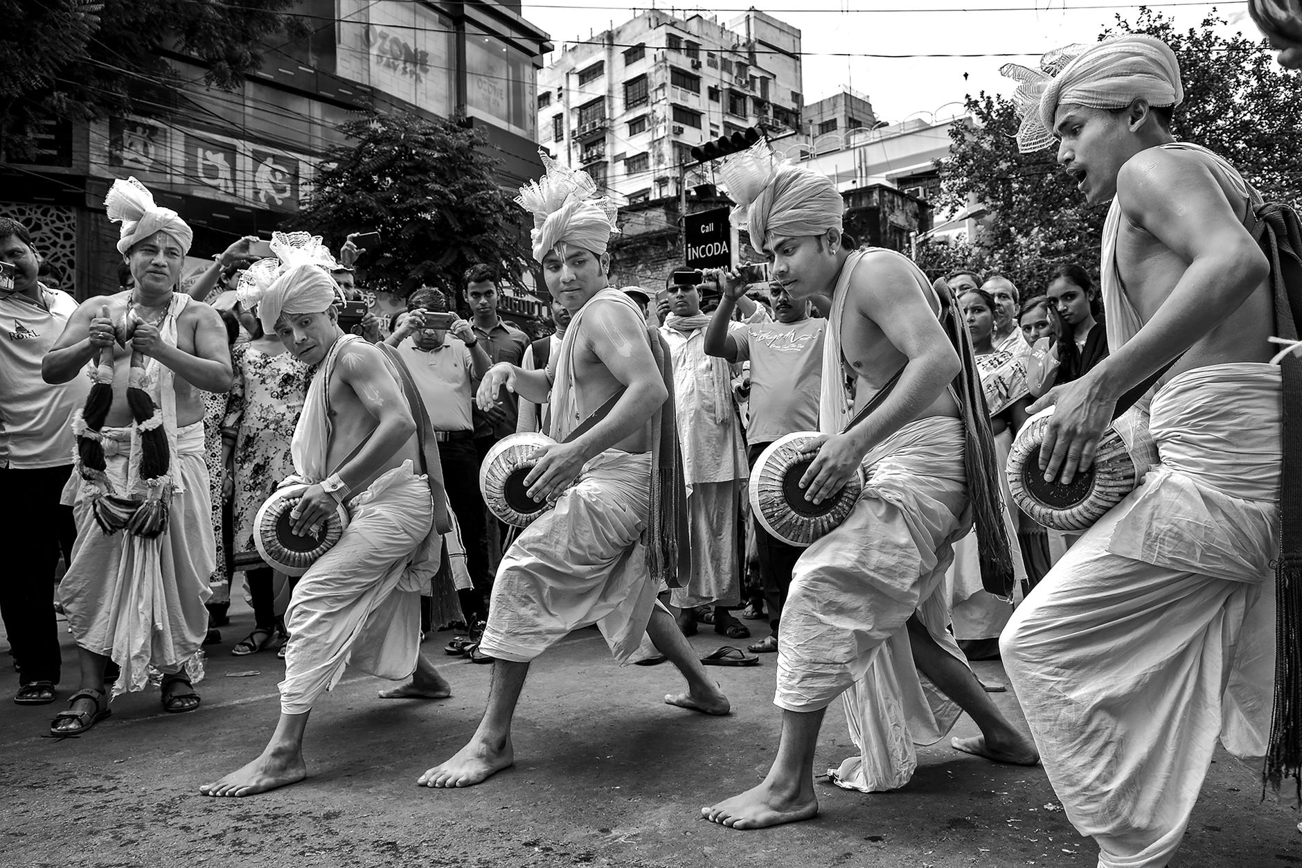 Chenda Procession Artists