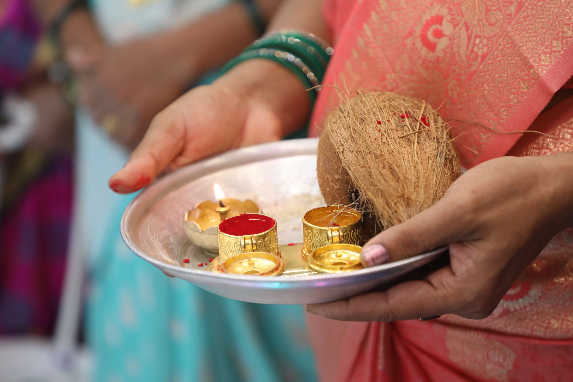 Shwetambar Wedding Puja — Vizag
