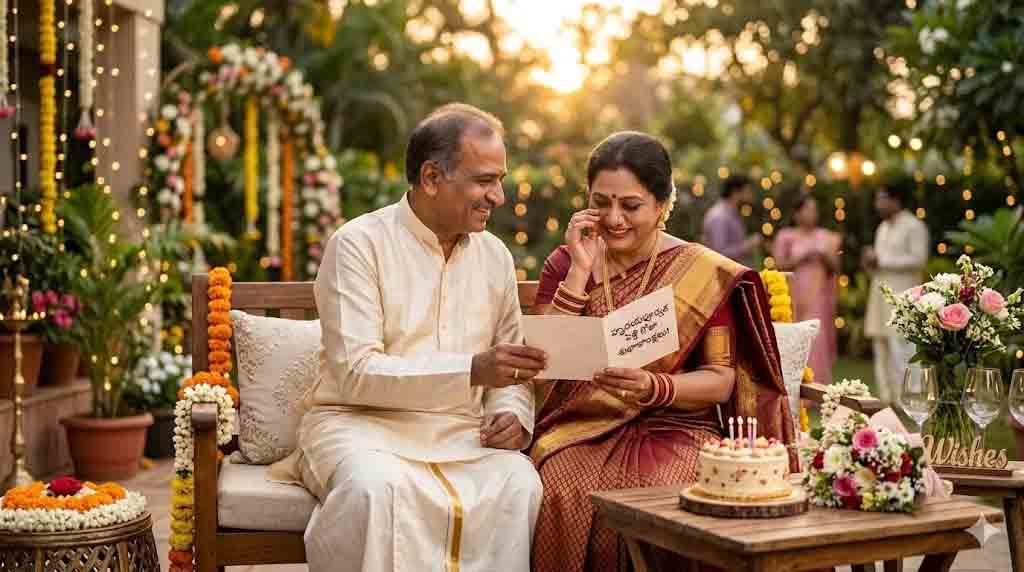 Elegant wedding anniversary celebration under ₹50K Chennai with romantic decorations