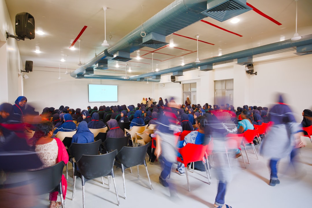 Workshop venue setup Chennai with professional seating arrangement and AV equipment