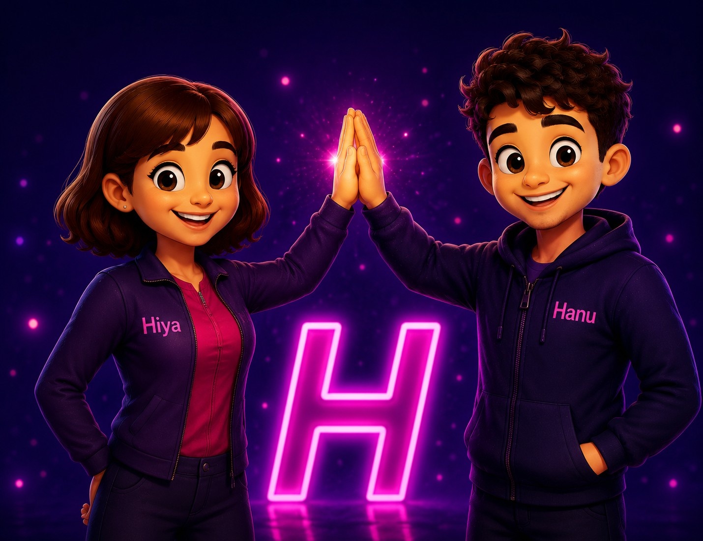 Hiya and Hanu