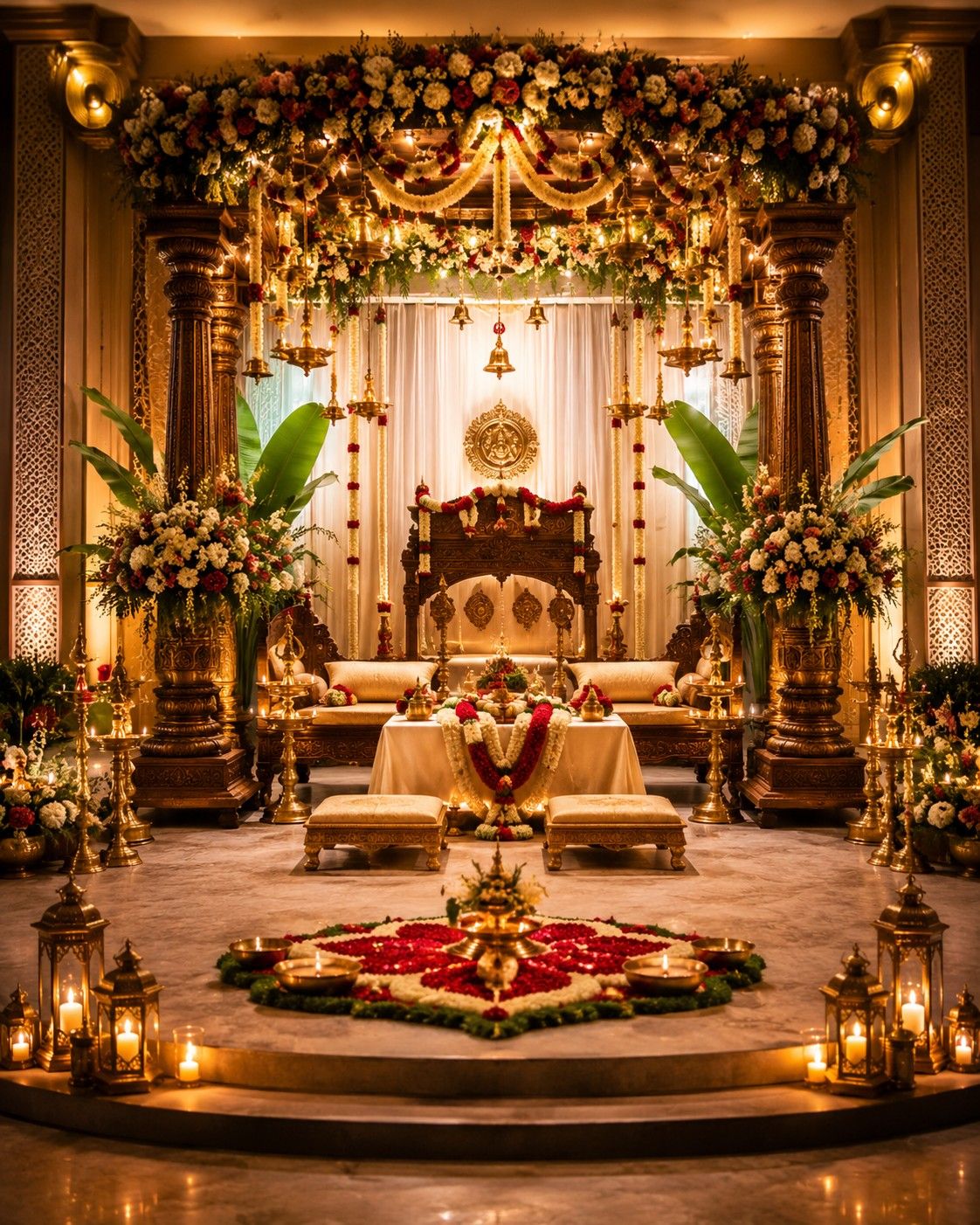 Temple Wedding Decor Ideas