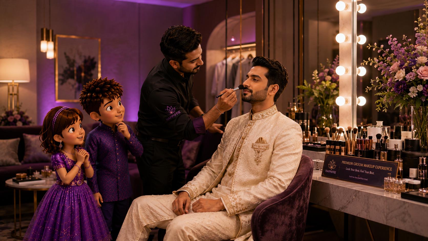 Groom Makeup