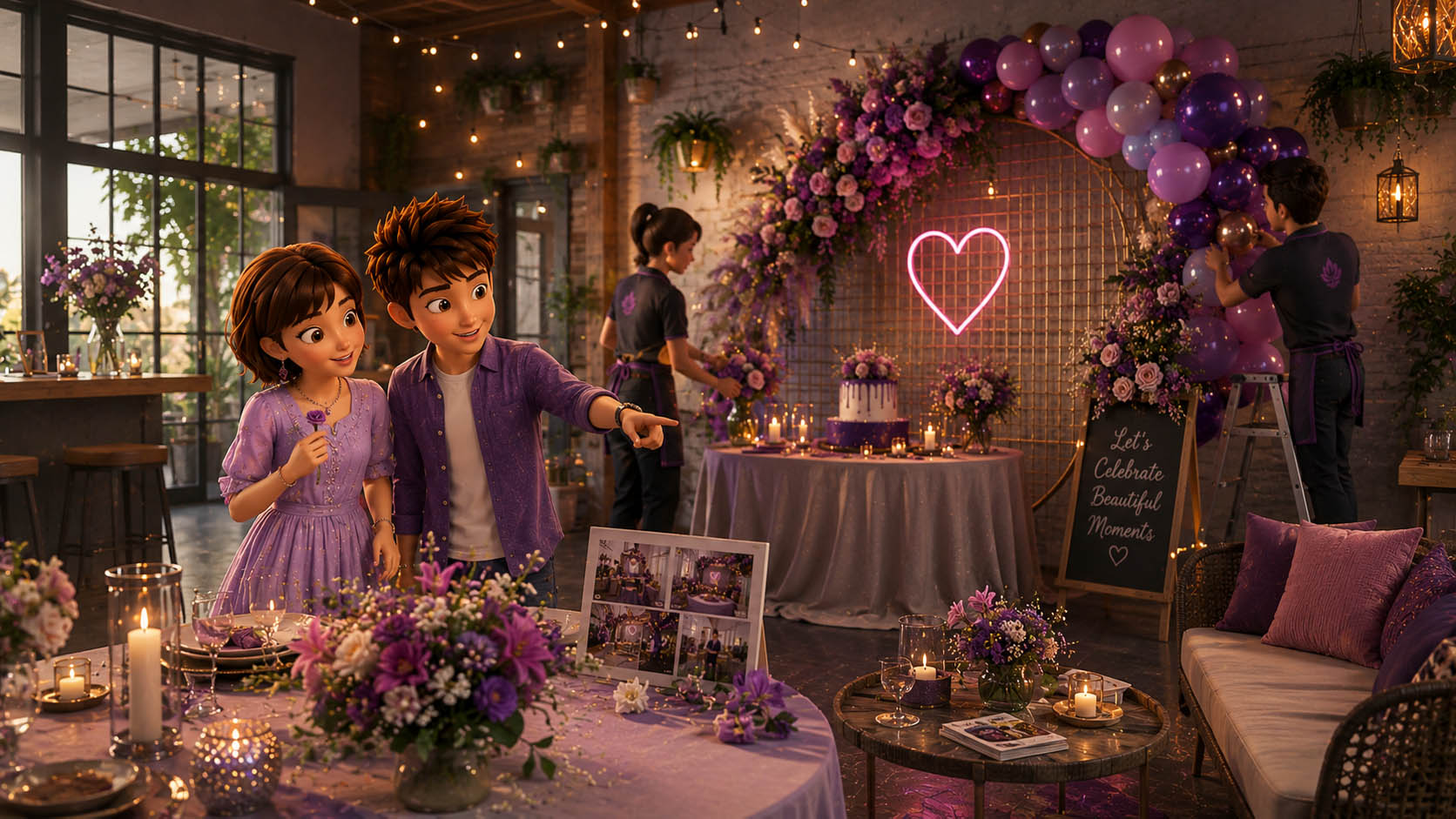 Small Event Decorators