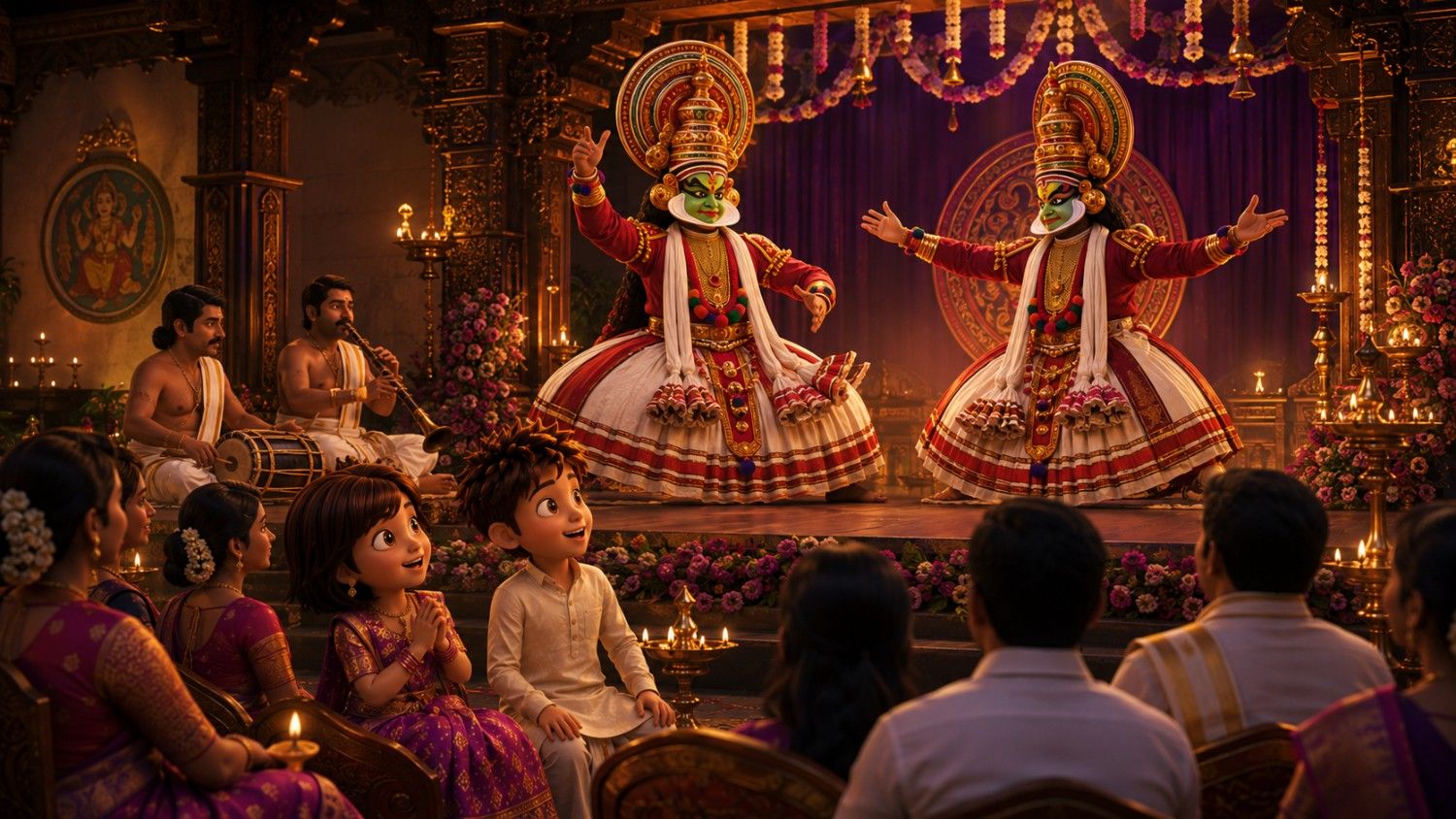 Kathakali Performers