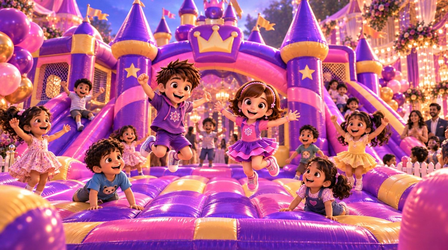 Inflatable Kids Play Castle