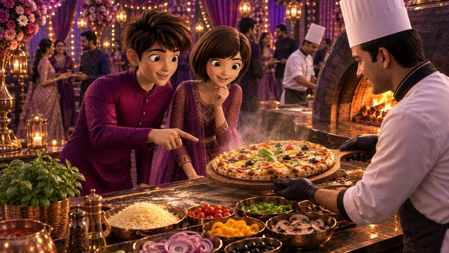 Pizza Counter
