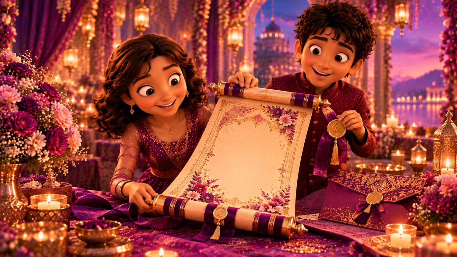 Scroll Invitations