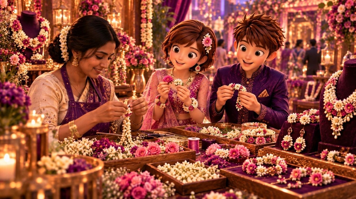 Floral Jewellery