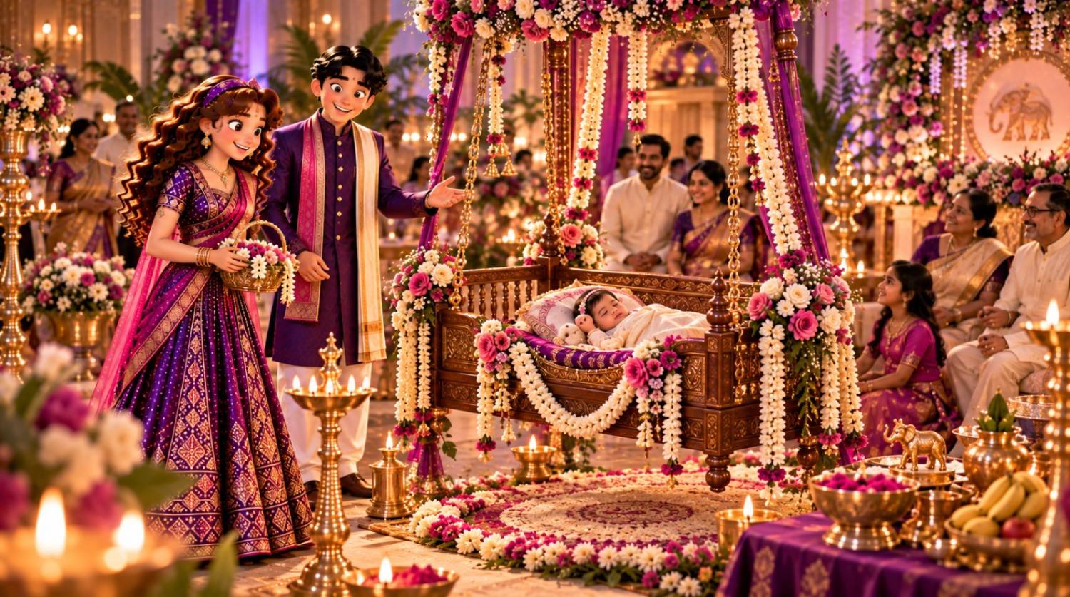 Cradle for Naming Ceremony